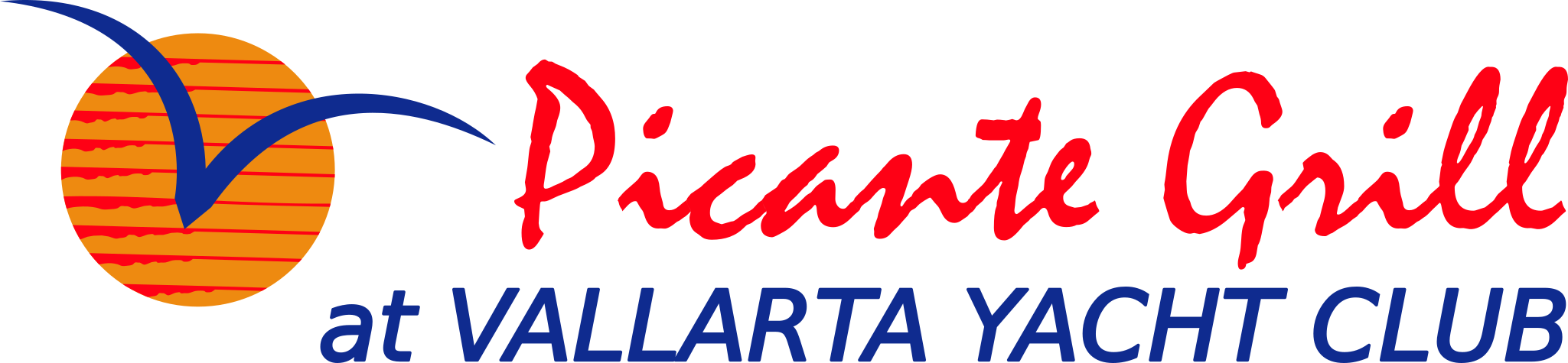 Picante Grill Logo Red