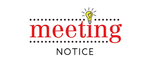 meeting notice